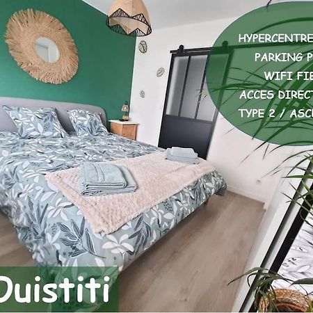 투르 Le Ouistiti - 50 M De La Gare - Parking Prive 아파트 외부 사진